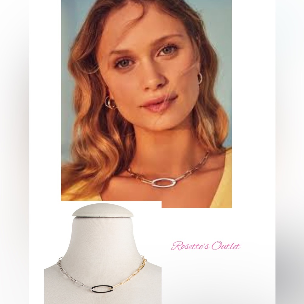 Kendra Scott “Adeline Chain Necklace” new with tag
